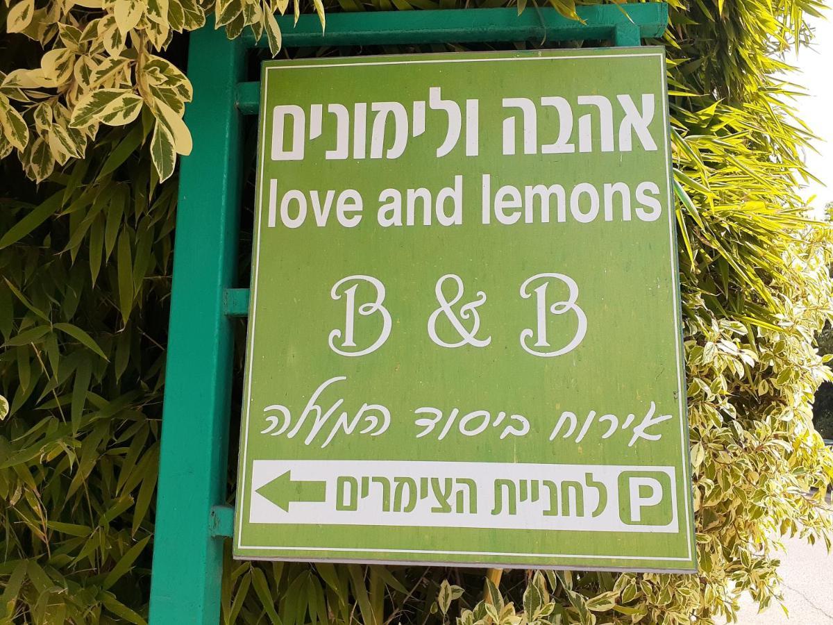 Love & Lemons Yesud HaMa'ala Esterno foto